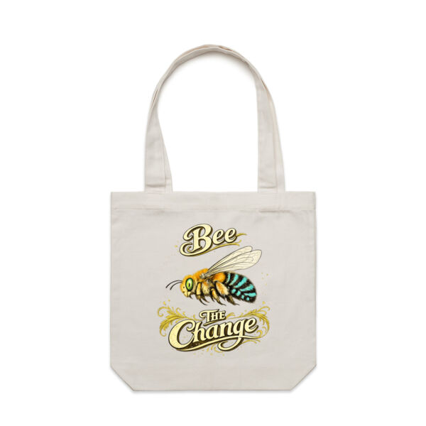Bee The Change Tote Bag Thumbnail